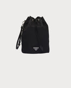 PRADA Re - Nylon Drawstring Pouch | 普拉达 手袋 (黑色) - LondonKelly 英国名牌代购