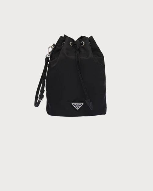 PRADA Re - Nylon Drawstring Pouch | 普拉达 手袋 (黑色) - LondonKelly 英国名牌代购