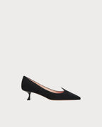 ROGER VIVIER I Love Pumps in Suede | RV 麂皮高跟鞋 (黑色) - LondonKelly 英國名牌代購