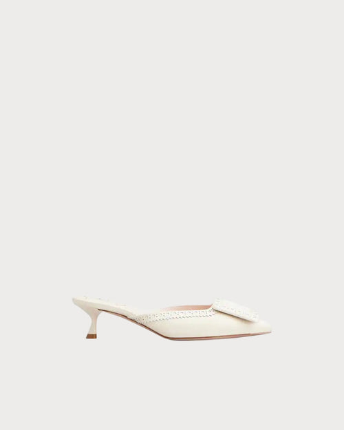 ROGER VIVIER Viv' in The City Mules in Suede | RV 麂皮穆勒鞋 (多色) - LondonKelly 英国名牌代购