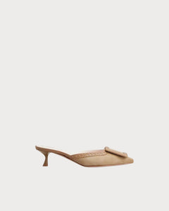 ROGER VIVIER Viv' in The City Mules in Suede | RV 麂皮穆勒鞋 (多色) - LondonKelly 英国名牌代购