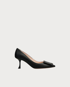 ROGER VIVIER Viv’ In The City Pumps in Leather | RV 皮革高跟鞋 (多色) - LondonKelly 英国名牌代购