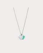 TIFFANY & CO. Return to Tiffany Mini Double Heart Tag Pendant | 蒂芙尼 心心頸鏈 (銀色) - LONDONKELLY 英國名牌代購