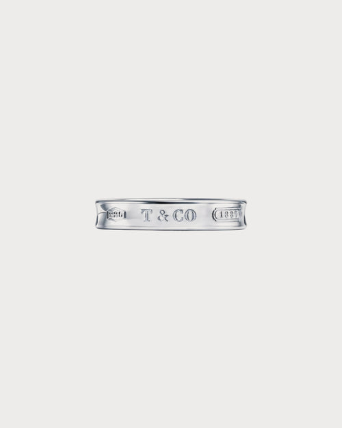 TIFFANY & CO. Tiffany 1837 Ring in Silver | 蒂芙尼 1837 戒指 (銀色) - LONDONKELLY 英國名牌代購