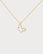 VAN CLEEF & ARPELS Sweet Butterflies Pendant | 梵克雅宝 蝴蝶吊坠 (黄金色) - LONDONKELLY 英国名牌代购