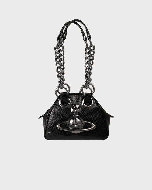 VIVIENNE WESTWOOD Archive Orb Chain Handbag | 西太后 手袋 (黑色) - LondonKelly 英國名牌代購