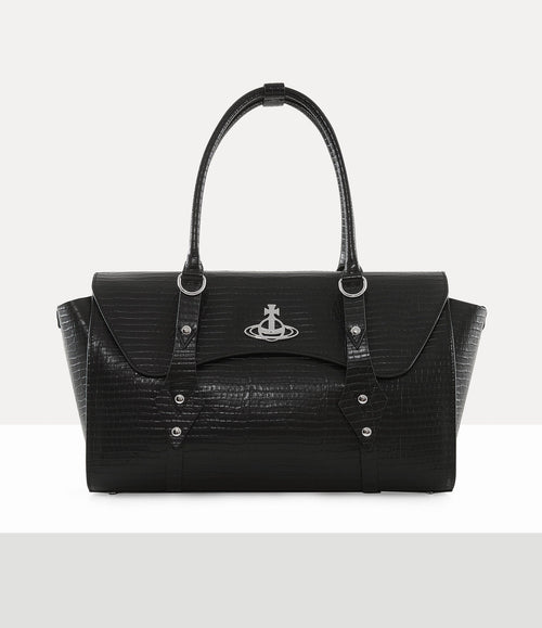 VIVIENNE WESTWOOD Bettina Medium Handbag | 西太后 手袋 (黑色) - LondonKelly 英國名牌代購