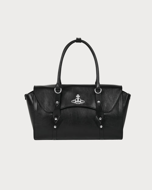 VIVIENNE WESTWOOD Bettina Medium Handbag | 西太后 手袋 (中碼/黑色) - LondonKelly 英國名牌代購