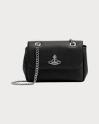 VIVIENNE WESTWOOD Small Faux Leather Cross - Body Bag | 西太后 手袋 (黑色) - LONDONKELLY 英国名牌代购