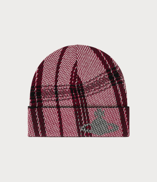 VIVIENNE WESTWOOD Tartan Beanie(3 Colors) - LONDONKELLY 英國名牌代購