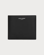 YSL SAINT LAURENT Men's Saint Laurent Paris East/West Wallet In Smooth Leather | 圣罗兰 男仕银包 (黑色) - LONDONKELLY 英国名牌代购