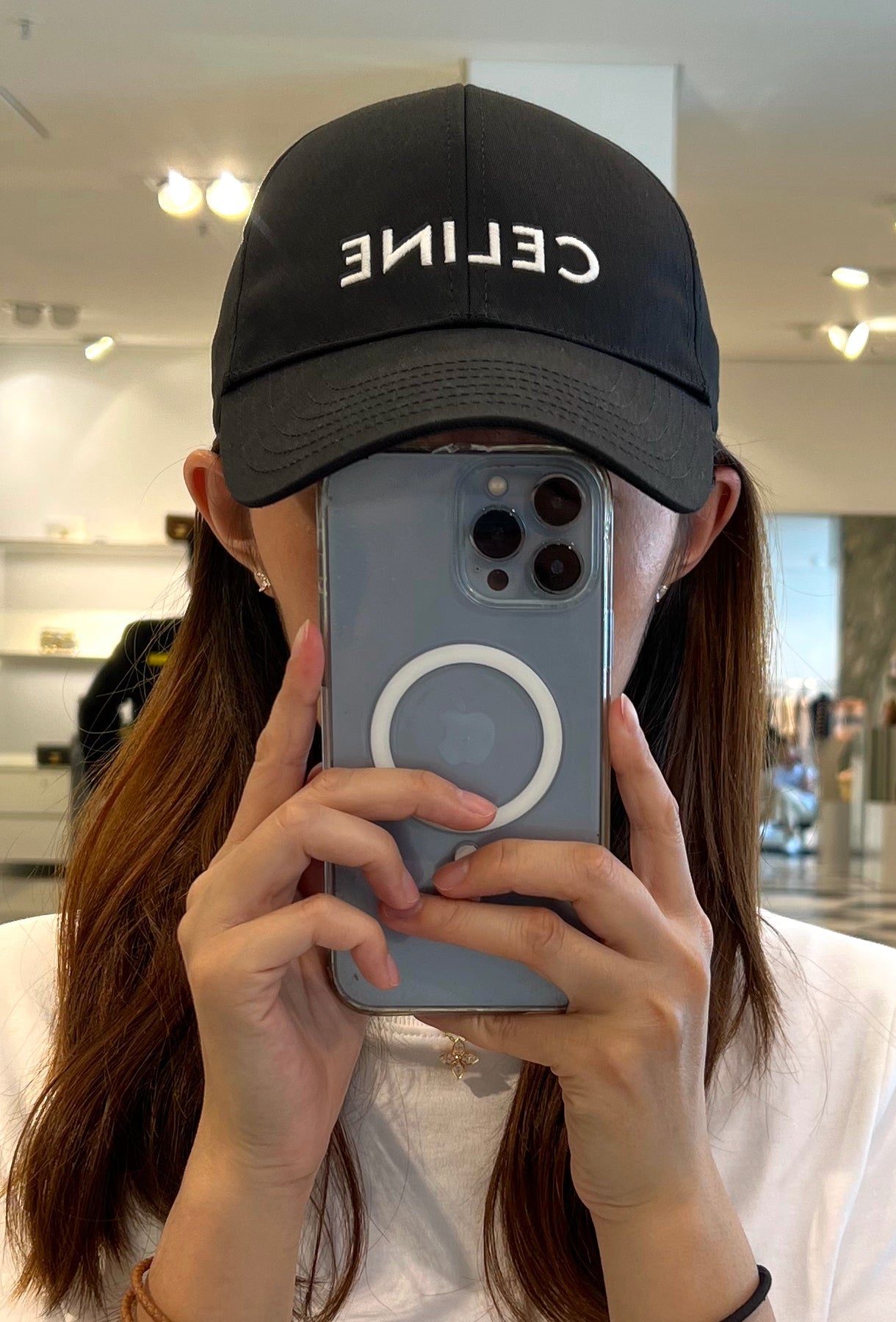 CELINE Baseball Cap Black / Gold Cotton(4 Colors) | LONDONKELLY
