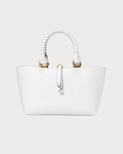 CHLOE Marcie Small Tote Bag | 蔻依 手提袋 (细码/White)