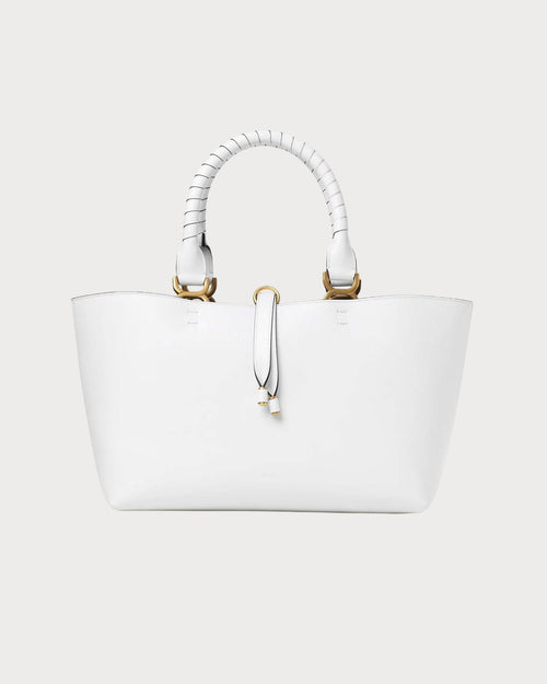CHLOE Marcie Small Tote Bag | 蔻依 手提袋 (细码/White)