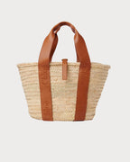 CHLOE Sense Medium Basket | 蔻依 草编袋 (Tan)