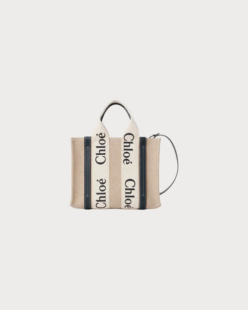 CHLOE Small Woody Tote Bag | 蔻依 手提袋 (细码/Blue)