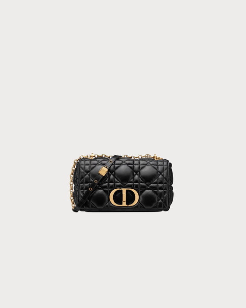 CHRISTIAN DIOR Medium Dior Caro Bag | 迪奧 Caro 手袋 (中碼/黑色) - LONDONKELLY