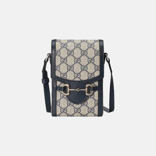 GUCCI Horsebit 1955 Mini Bag | 古馳 電話袋 (Black)