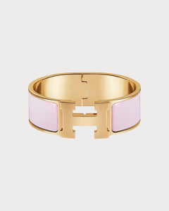 HERMES Clic Clac H Bracelet | 爱马仕 手镯 (Light Pink)