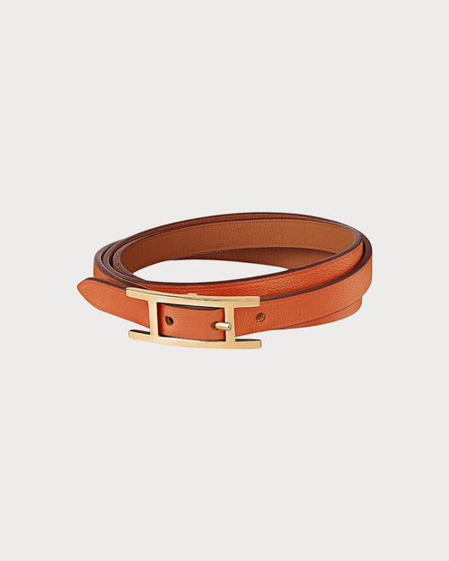 HERMES Hapi 3 Bracelet | 愛馬仕 手帶 (Orange)