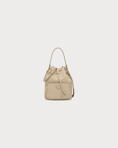 PRADA Duet Re-Nylon Bucket Bag | 普拉达 水桶袋 (Beige)