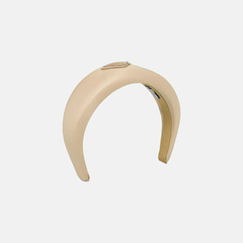 PRADA Re-Nylon Headband | 普拉達 頭飾 (Beige)