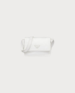 PRADA Small Padded Re-Nylon Shoulder Bag | 普拉達 手袋 (White)
