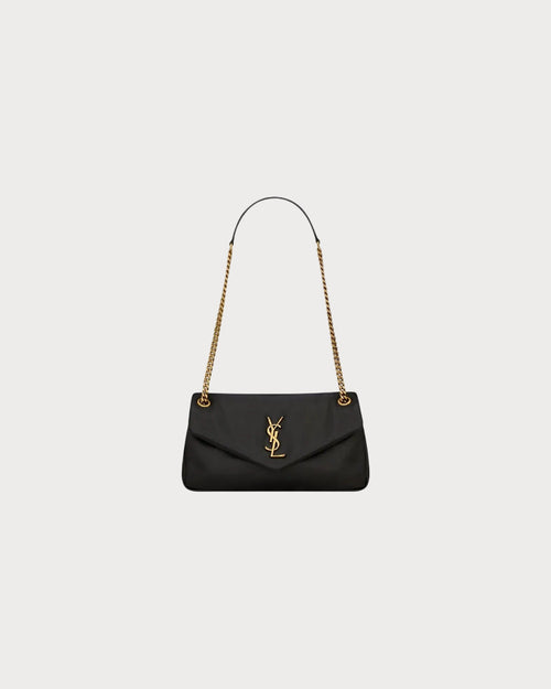 YSL SAINT LAURENT Lambskin Calypso | 聖羅蘭 手袋 (黑色)