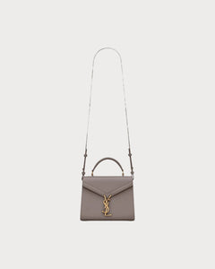 YSL Saint Laurent Cassandra Mini Top Handle Bag (Fog) | 圣罗兰 手袋