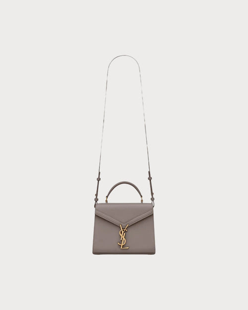 YSL Saint Laurent Cassandra Mini Top Handle Bag (Fog) | 圣罗兰 手袋