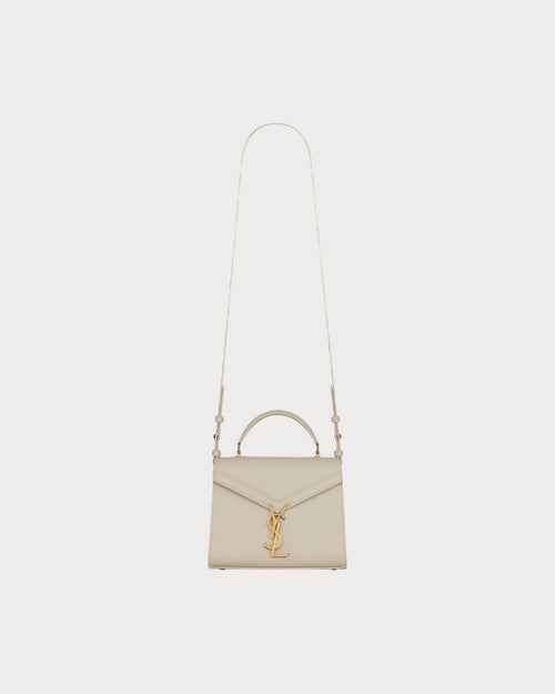 YSL Saint Laurent Cassandra Mini Top Handle Bag (White) | 圣罗兰 手袋
