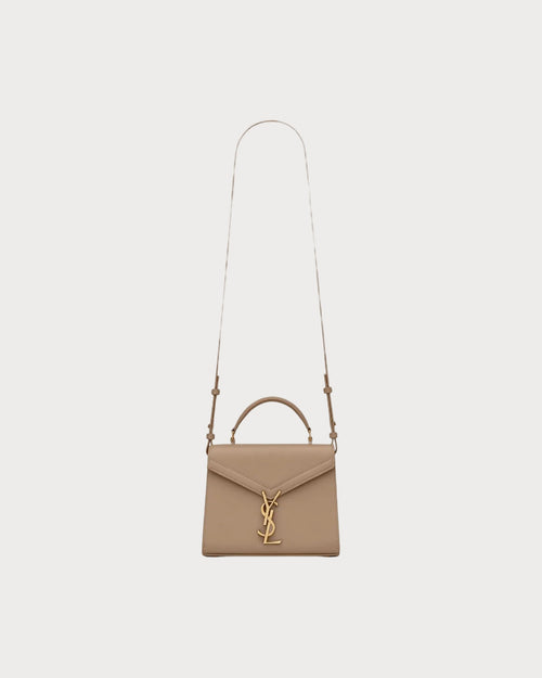 YSL Saint Laurent Cassandra Mini Top Handle Bag (Greyish Brown) | 圣罗兰 手袋