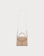 YSL Saint Laurent Cassandra Mini Top Handle Bag (Dark Beige) | 圣罗兰 手袋