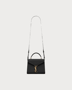 YSL Saint Laurent Cassandra Mini Top Handle Bag (Black) | 圣罗兰 手袋