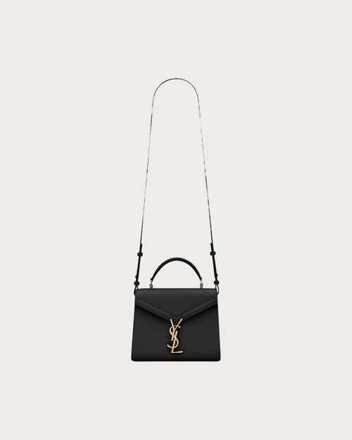 YSL Saint Laurent Cassandra Mini Top Handle Bag (Black) | 圣罗兰 手袋