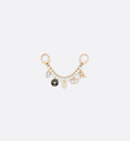 CHRISTIAN DIOR Petit CD Bag Jewelry | Dior handbag charm (gold)