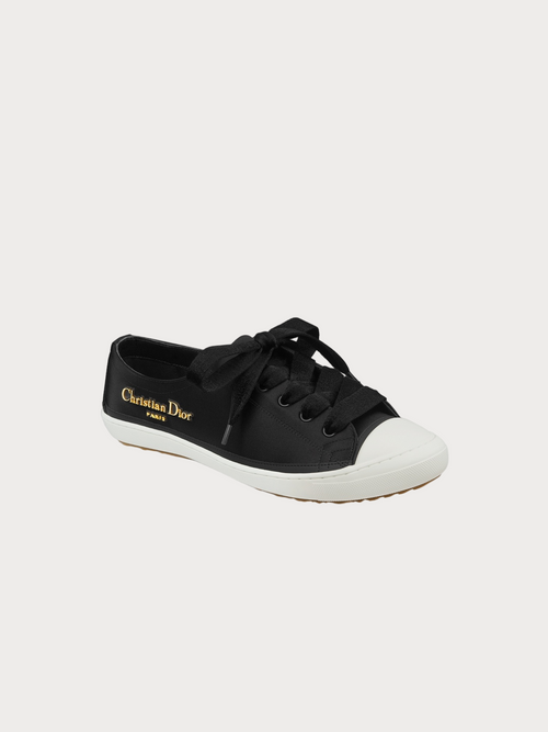 CHRISTIAN DIOR Dior Lucky Sneaker Satin(Black)
