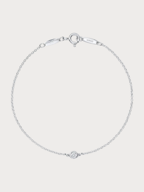 TIFFANY & CO. Elsa Peretti Diamonds by the Yard Bracelet(Silver)