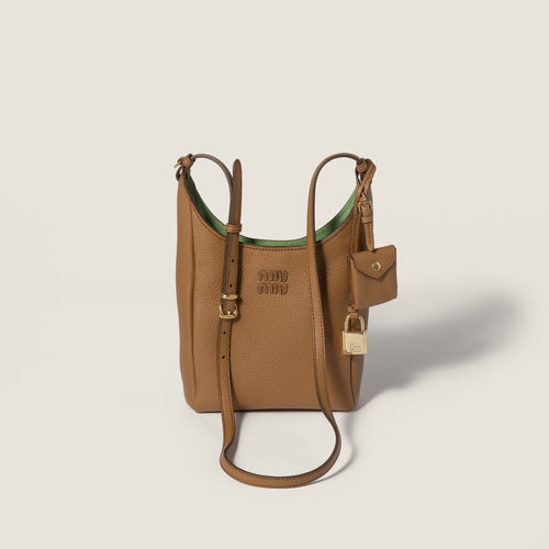 MIU MIU Leather Bucket Bag | Miu Miu Bucket Bag (Multicolor) 