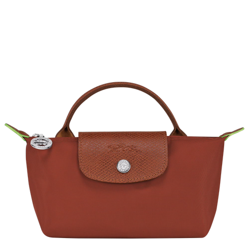 LONGCHAMP Le Pliage Green Pouch with Handle | 珑骧迷你手袋(多色)