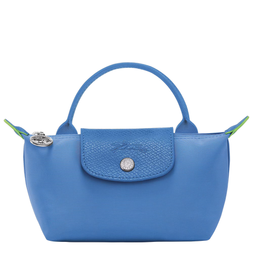 LONGCHAMP Le Pliage Green Pouch with Handle | 珑骧迷你手袋(多色)
