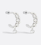 CHRISTIAN DIOR Petit CD Treasure Earrings | Dior earrings (multi-color) 