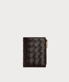 BOTTEGA VENETA Intrecciato Small Bi-Fold Wallet(Many Colors)