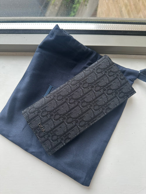 CHRISTIAN DIOR Vertical Long Wallet | Dior long wallet (multi-color) 