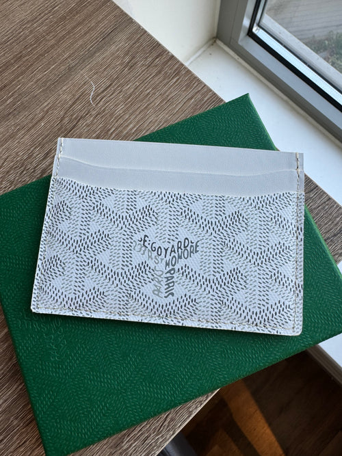 GOYARD Saint-Sulpice Card Wallet | 戈雅卡套(白色)