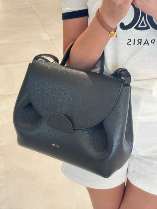 POLENE Numero Un Edition Textured | 手袋 (黑色)