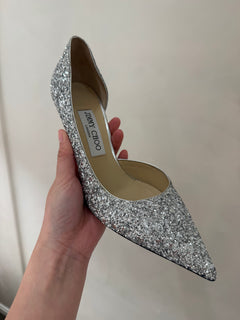 JIMMY CHOO Lilith 85 Glitter(3 Colors)
