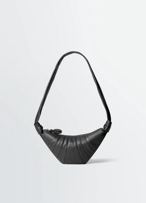 LEMAIRE Small Croissant Bag in Soft Nappa Leather | Small Croissant Leather Bag in Soft Nappa Leather (Multiple Colors)