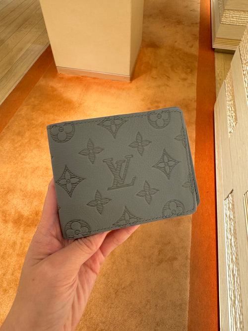 LOUIS VUITTON M81383 Men's PF. Multiple Wallet | Louis Vuitton men's wallet (grey) 