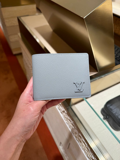 LOUIS VUITTON M83310 Men's Multiple Wallet Gray | Louis Vuitton men's wallet (grey)